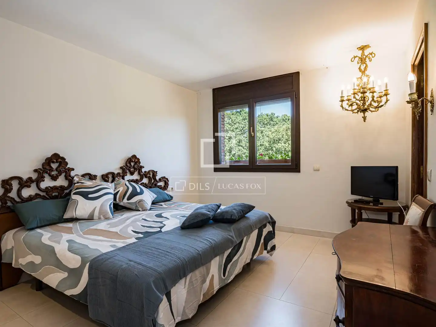 Dormitori de Casa o xalet en venda en Sant Cugat del Vallès amb Aire condicionat, Calefacció i Traster
