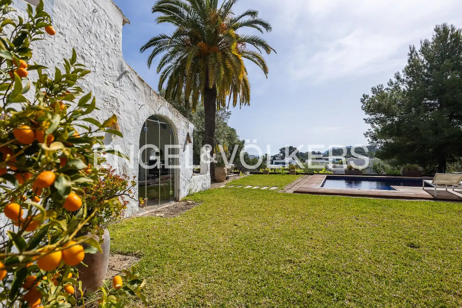 Jardín de Casa o chalet de alquiler en Jávea / Xàbia con Aire acondicionado, Calefacción y Terraza