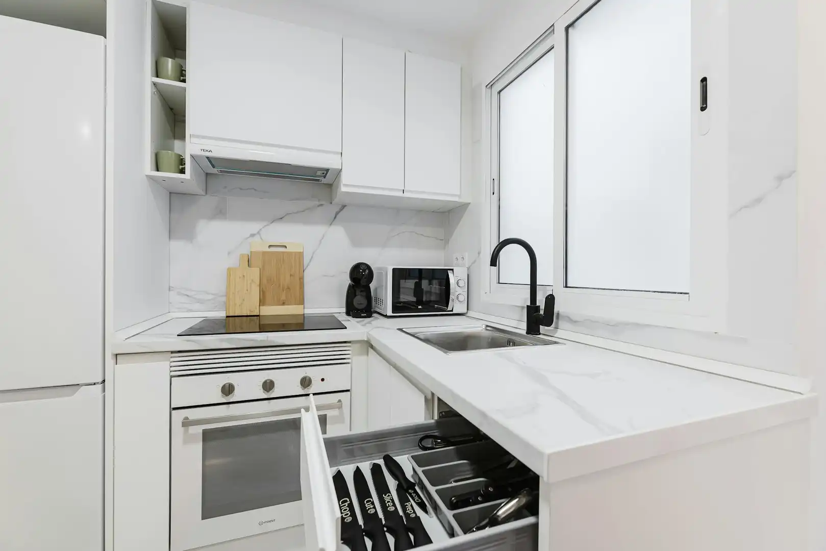 Kitchen of Flat for share in Valencia  with Heating, Furnished and Washing machine