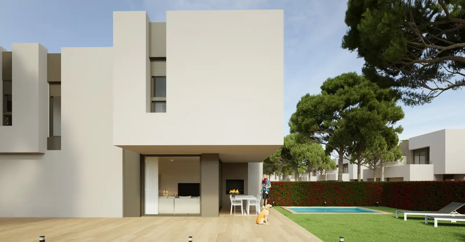 Vista exterior de Casa o chalet en venta en Mont-roig del Camp con Aire acondicionado, Calefacción y Jardín privado