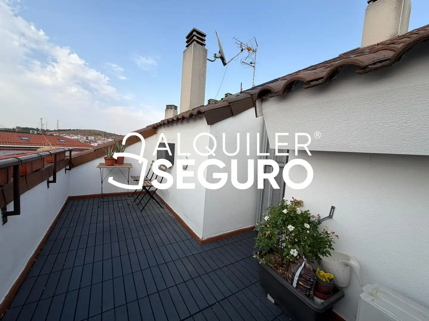 Terraza de Piso de alquiler en Arganda del Rey con Aire acondicionado y Terraza