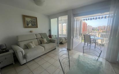 Living room of Flat for sale in Alicante / Alacant  with Air Conditioner, Terrace and Balcony