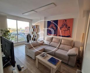 Living room of Flat to rent in  Valencia Capital  with Air Conditioner, Heating and Furnished