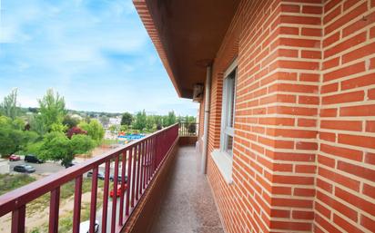 Exterior view of Flat for sale in  Albacete Capital  with Air Conditioner, Heating and Terrace