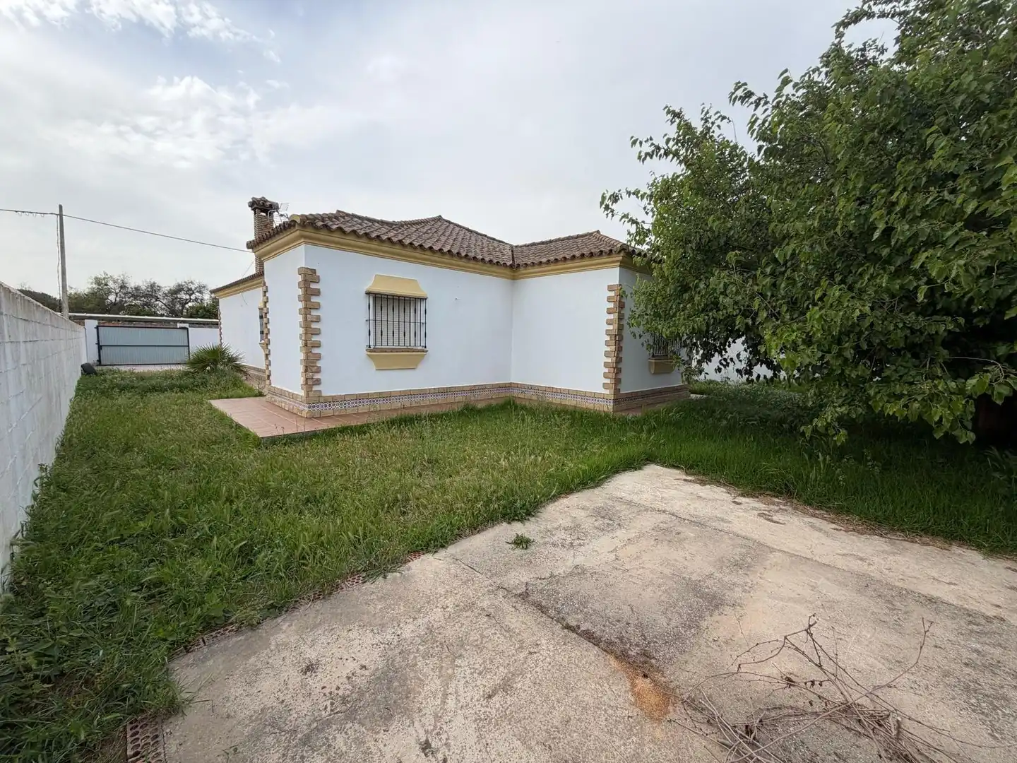 Vista exterior de Casa o xalet en venda en Chiclana de la Frontera amb Jardí privat i Terrassa