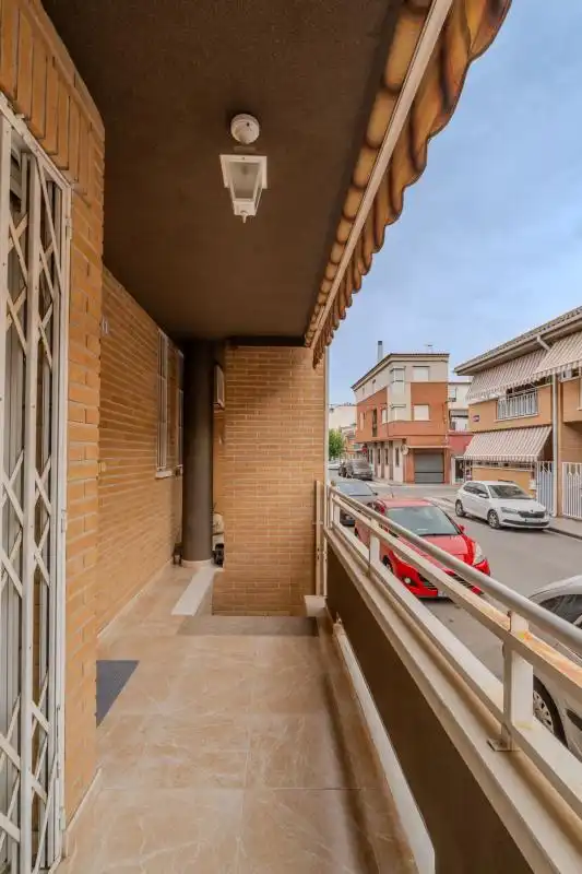 Terrassa de Casa adosada en venda en Murcia amb Calefacció, Jardí privat i Terrassa