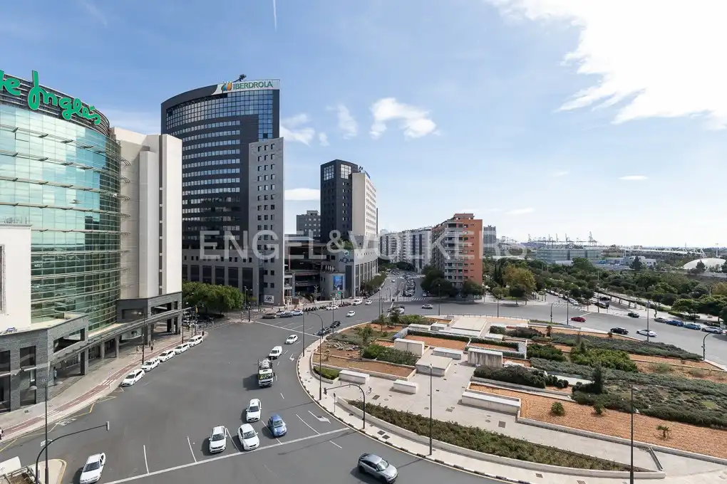 Vista exterior de Pis de lloguer en Valencia amb Aire condicionat, Calefacció i Terrassa