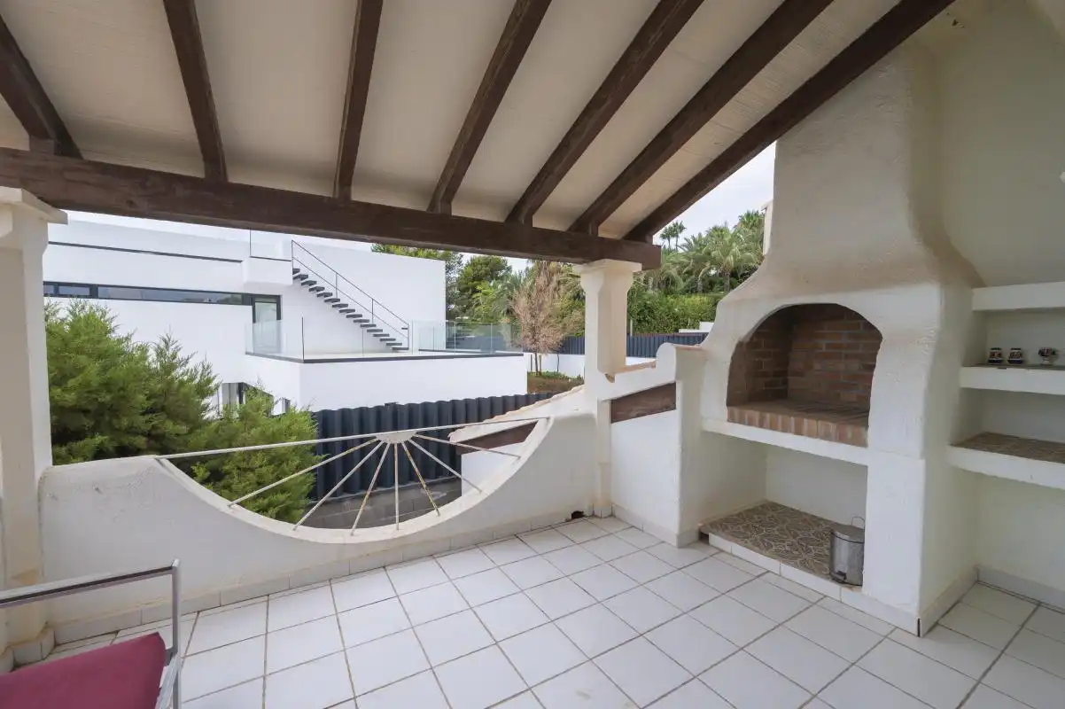 Terrassa de Casa o xalet en venda en Sant Josep de sa Talaia amb Calefacció, Jardí privat i Terrassa