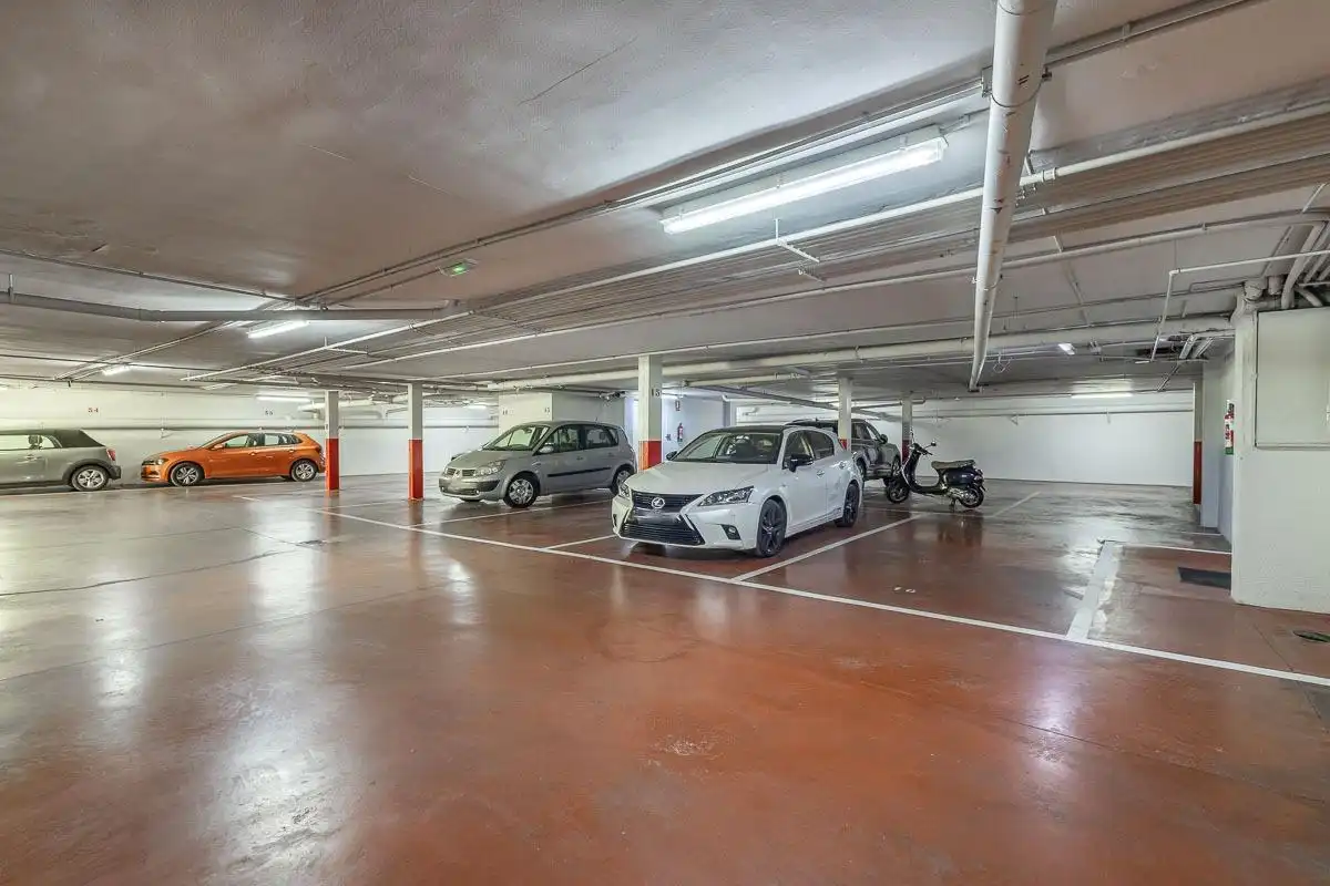 Parking of Flat for sale in Granada  with Private garden, Storage room and Community pool