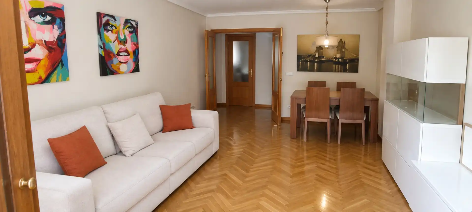Living room of Flat for sale in Valladolid Capital  with Balcony
