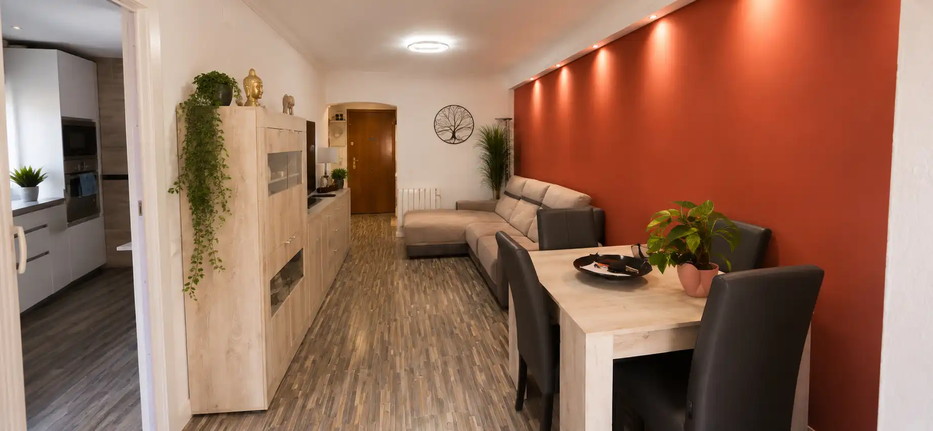 Sala d'estar de Pis en venda en Badalona amb Aire condicionat, Calefacció i Terrassa