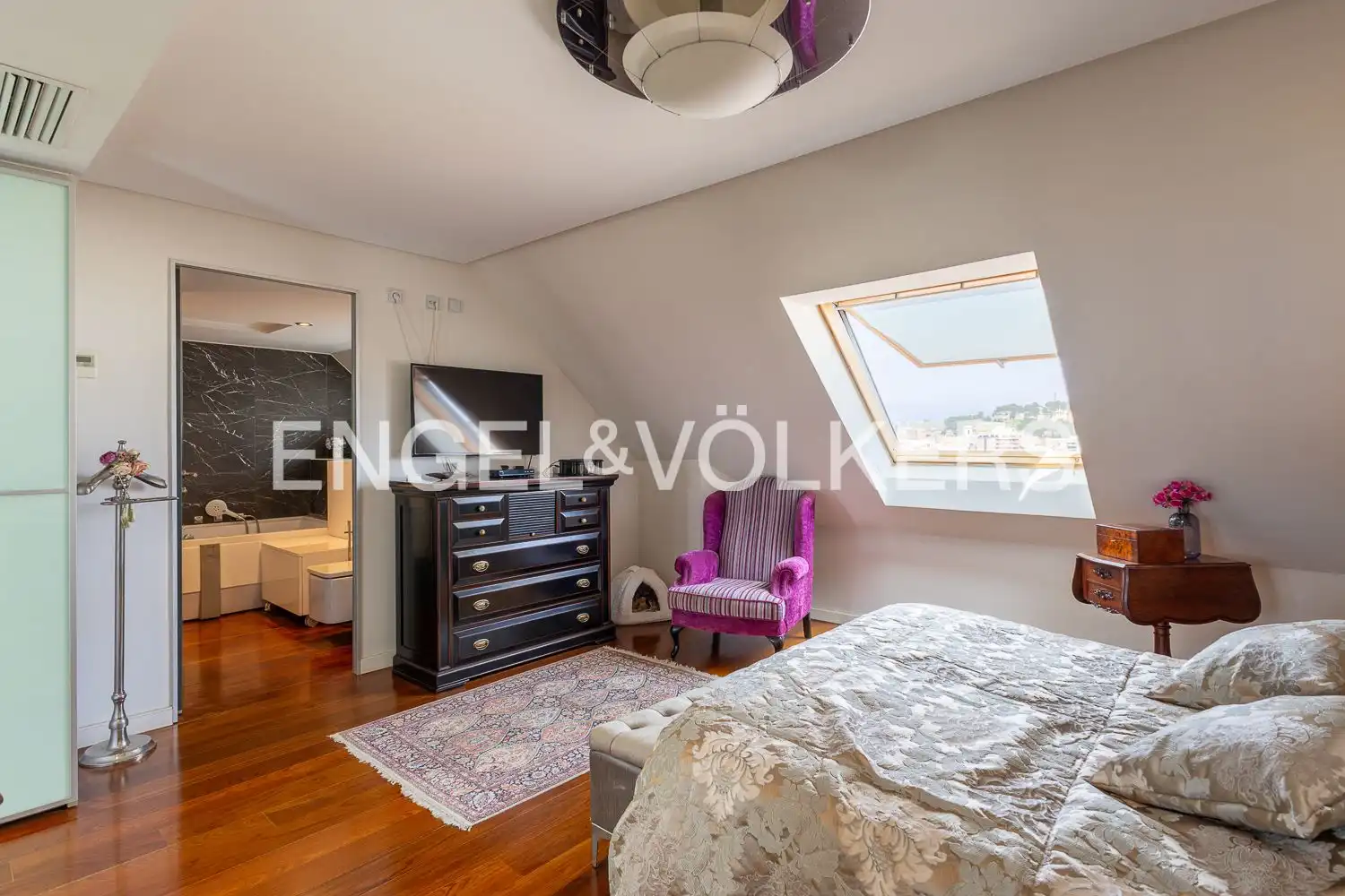 Bedroom of Attic for sale in Dénia  with Air Conditioner, Heating and Terrace