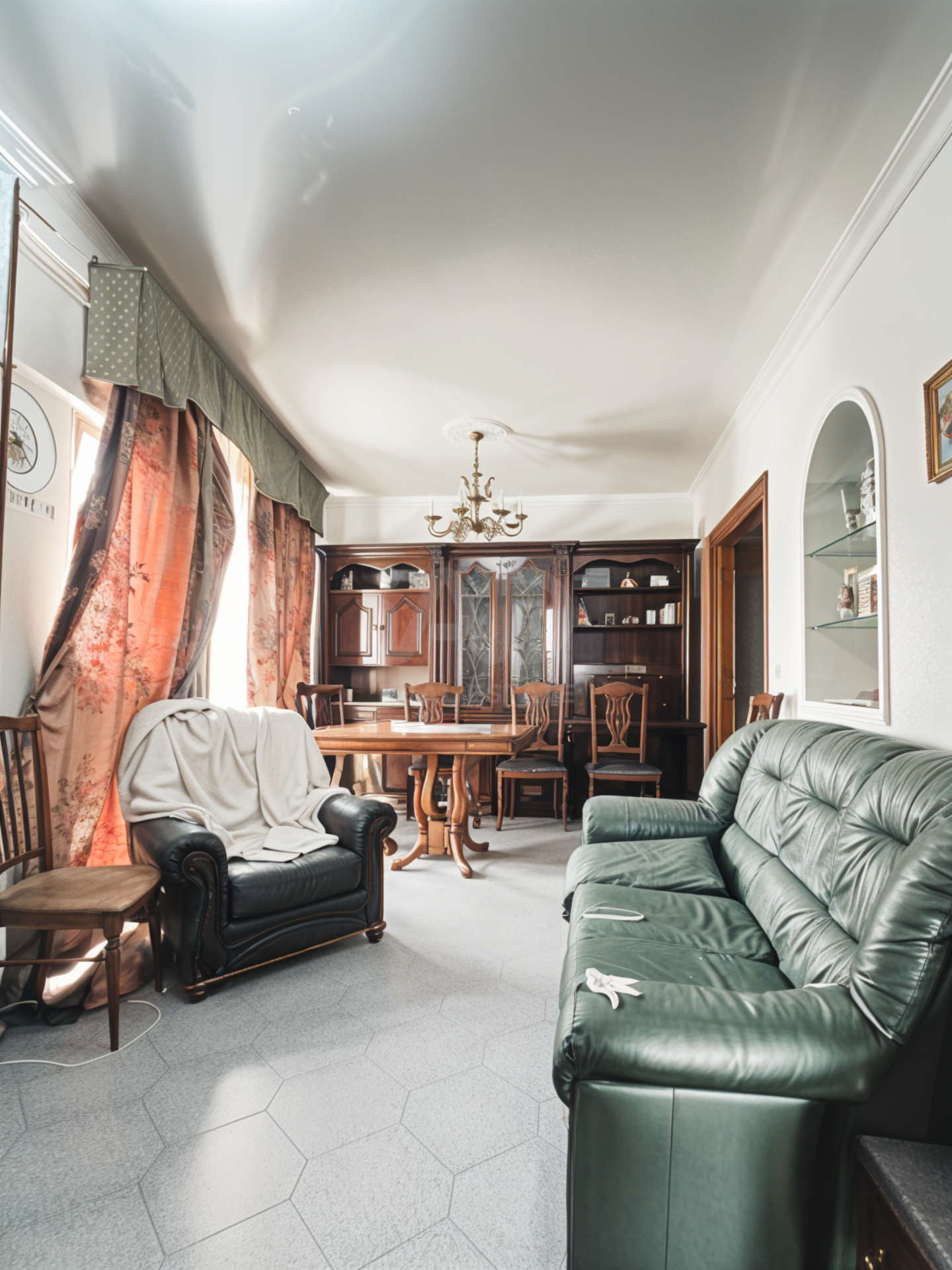 Sala de estar de Piso en venta en  Sevilla Capital con Aire acondicionado y Calefacción