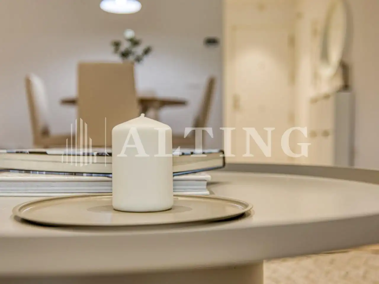 Dining room of Flat for sale in Barcelona  with Heating, Parquet flooring and Terrace