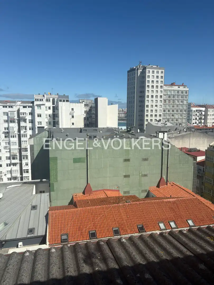 Exterior view of Flat for sale in A Coruña Capital   with Heating