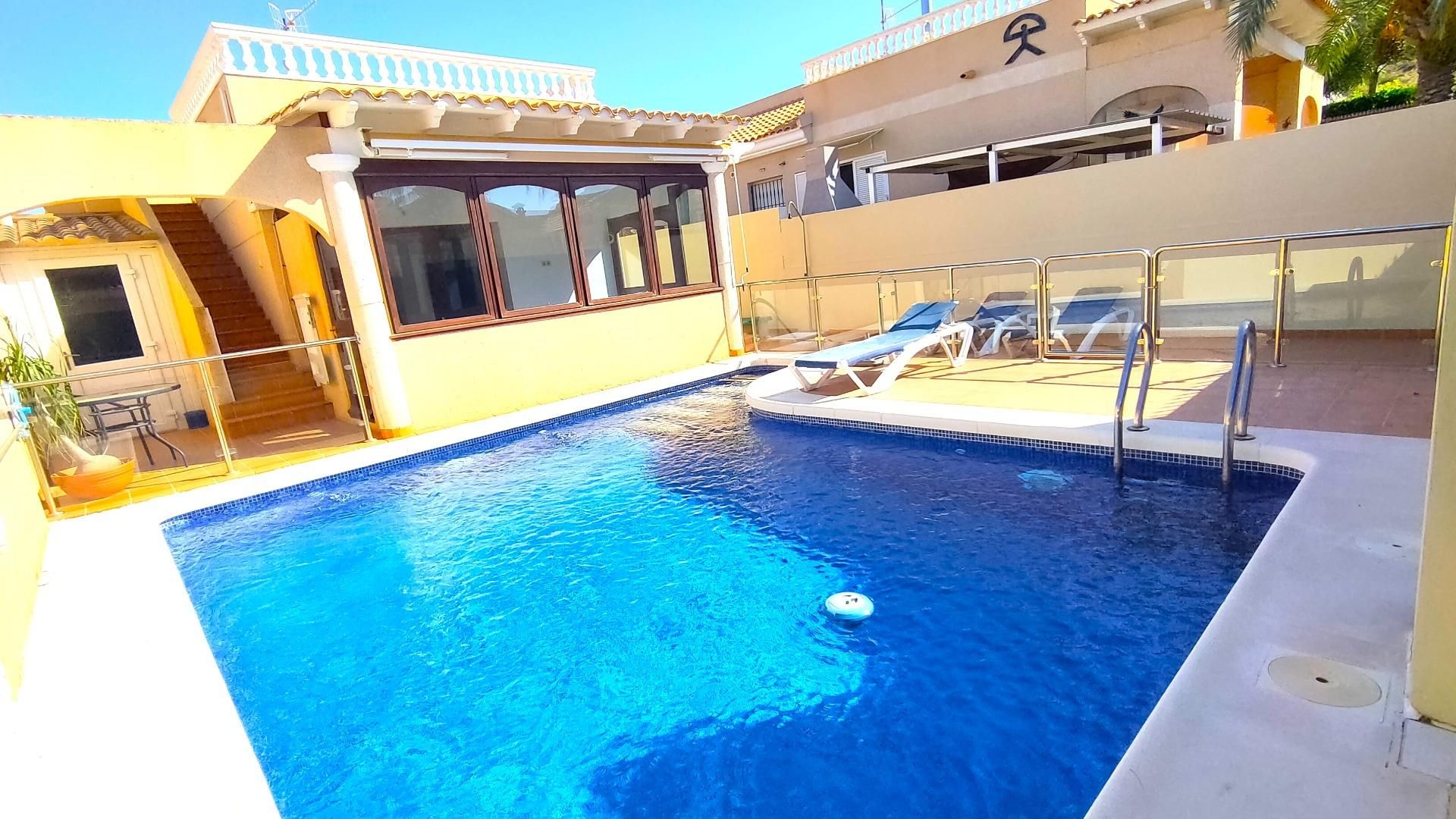 Piscina de Casa o xalet en venda en Pulpí amb Aire condicionat, Calefacció i Jardí privat