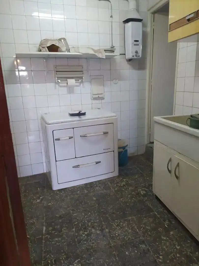Cocina de Planta baja en venta en Bustarviejo con Jardín privado