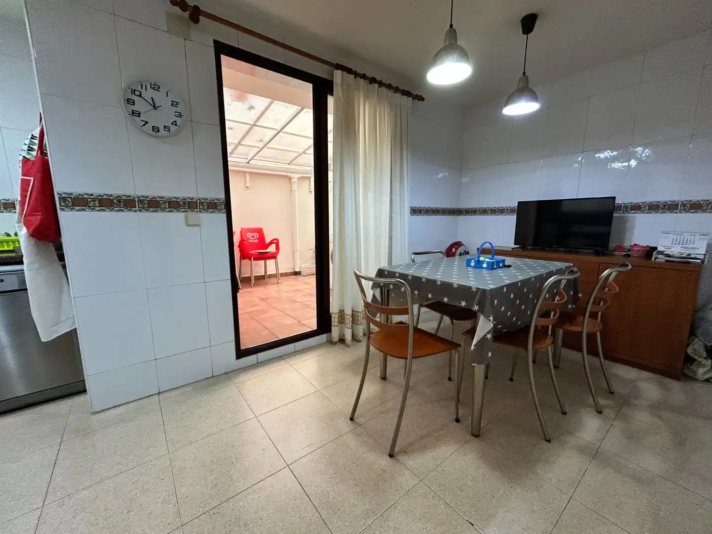 Dining room of Flat for sale in Gandia  with Air Conditioner, Heating and Terrace
