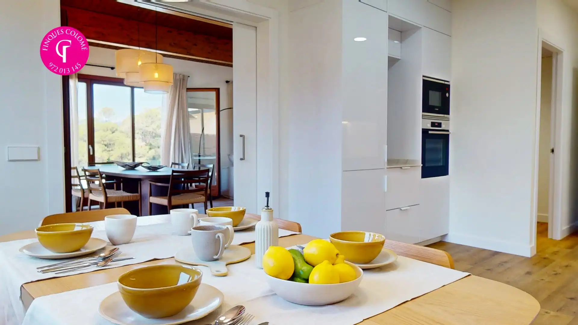 Kitchen of Houses for sale in Sant Julià de Ramis  with Air Conditioner, Heating and Terrace
