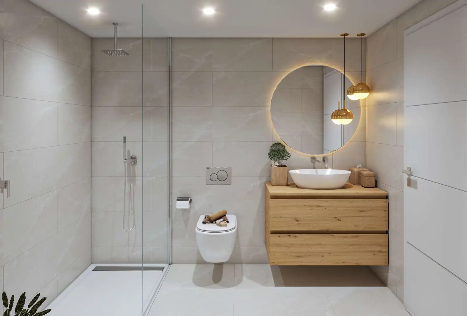 Bathroom of Ground floor for sale in Capdepera  with Air Conditioner, Terrace and Furnished