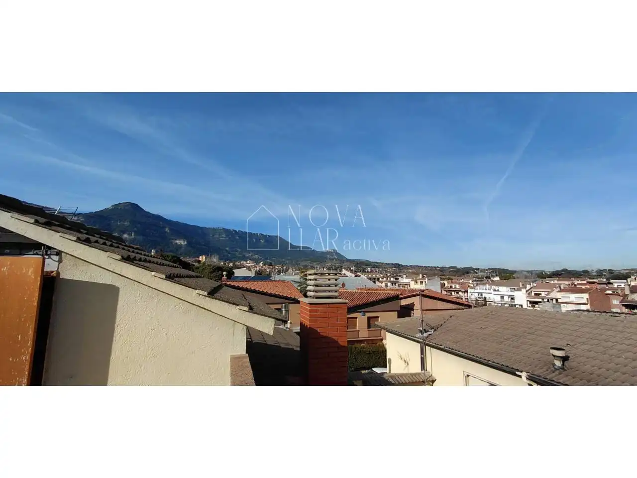 Vista exterior de Casa o xalet en venda en Centelles amb Aire condicionat, Calefacció i Terrassa