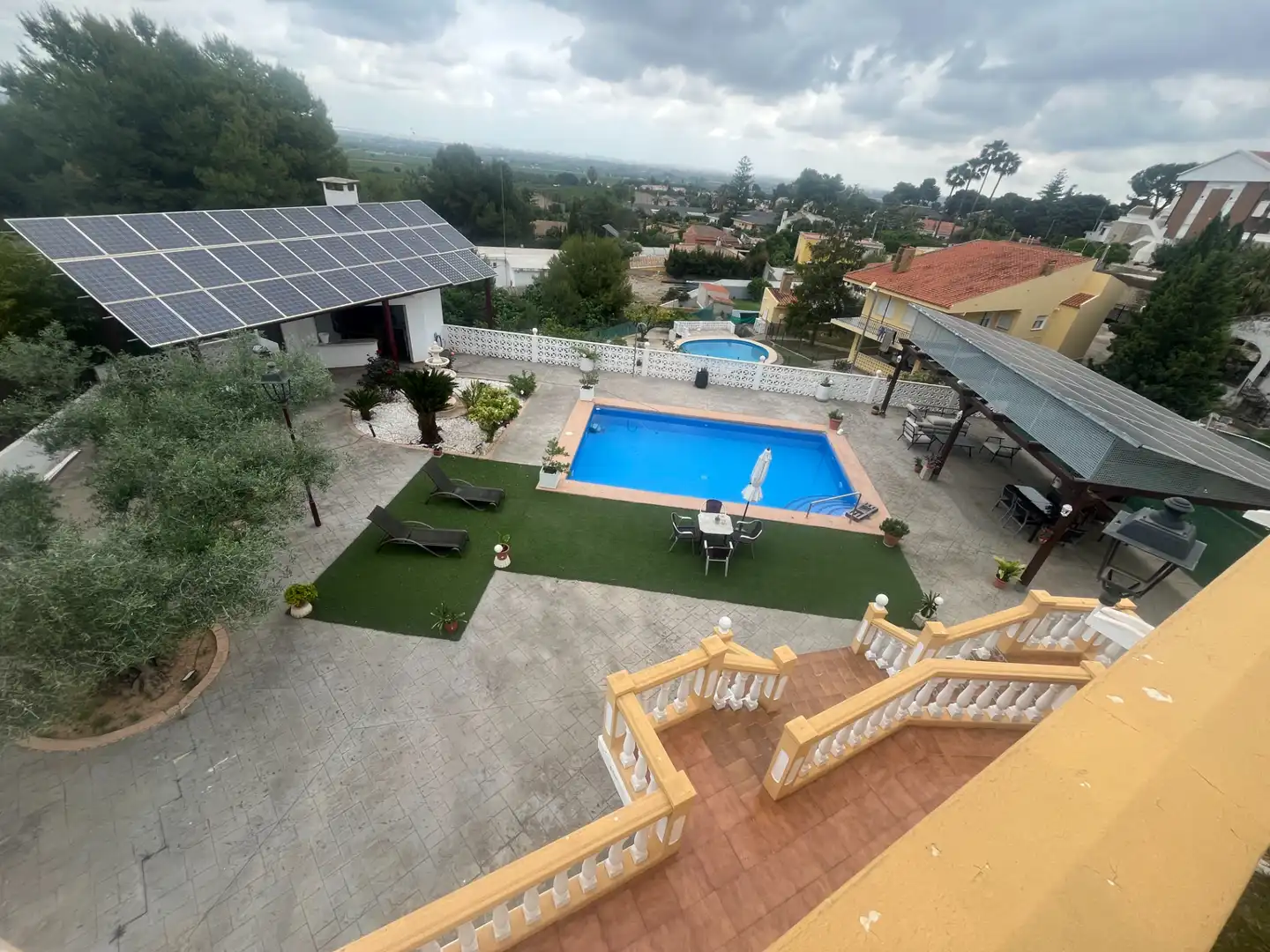 Piscina de Casa o chalet en venta en Chiva con Aire acondicionado, Jardín privado y Terraza