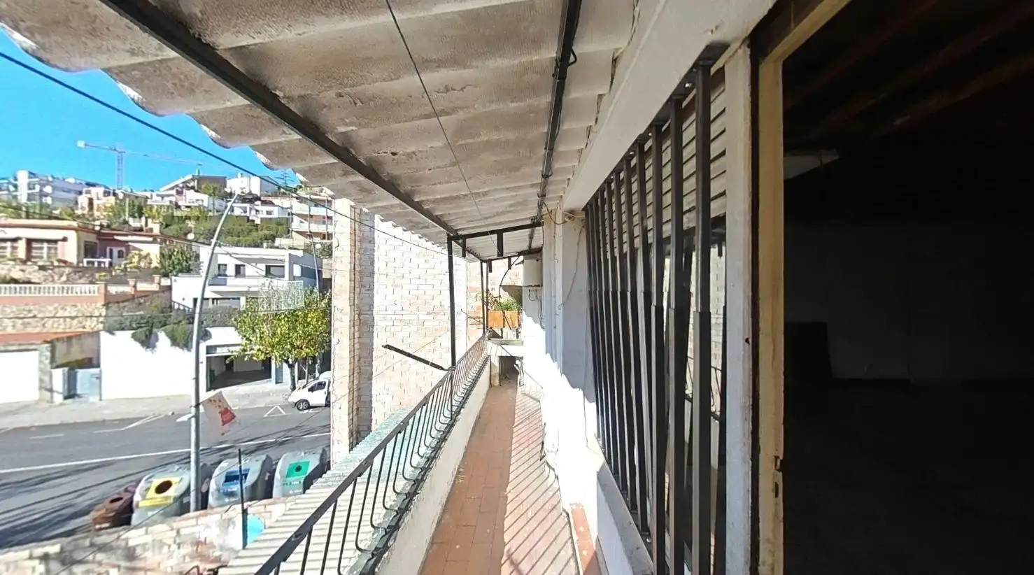 Vista exterior de Piso en venta en Vallirana con Terraza