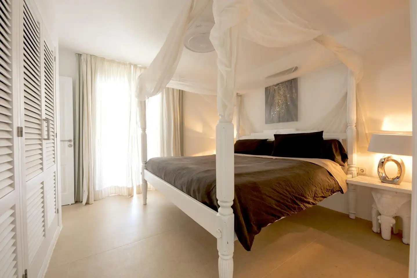 Bedroom of Houses for rent in Sant Josep de sa Talaia  with Private garden, Terrace and Swimming Pool