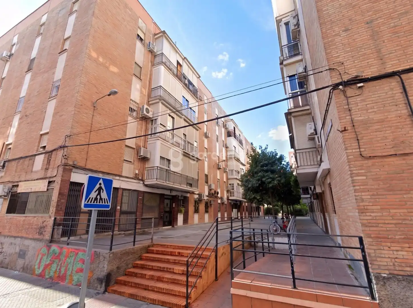 Vista exterior de Piso en venta en Sevilla con Terraza