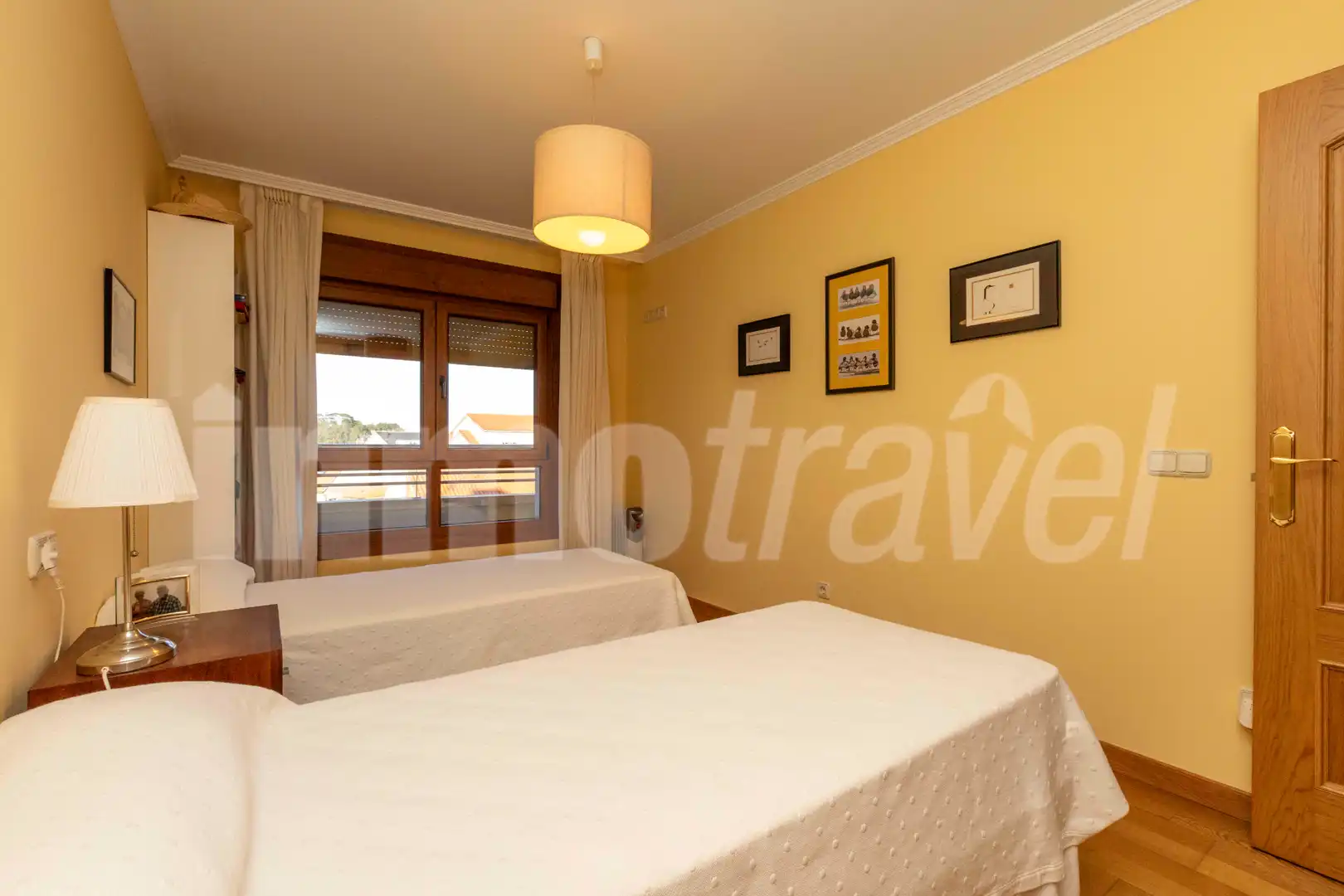 Habitación de Apartamento en venta en Sanxenxo con Parquet, Terraza y Trastero
