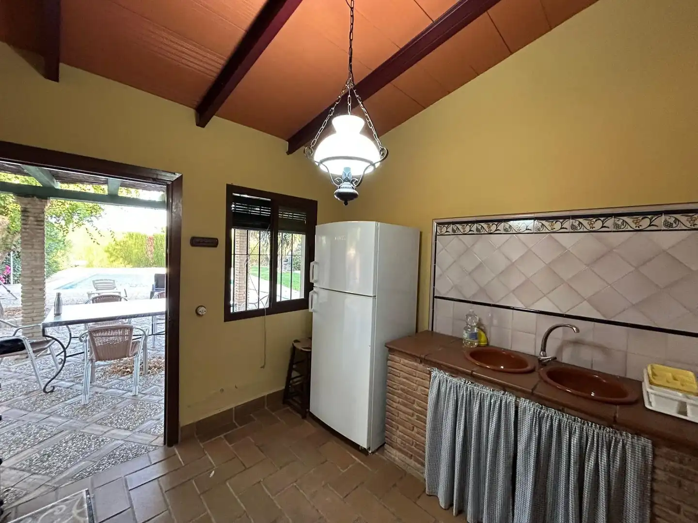 Cocina de Casa o chalet en venta en Carmona con Aire acondicionado, Terraza y Piscina