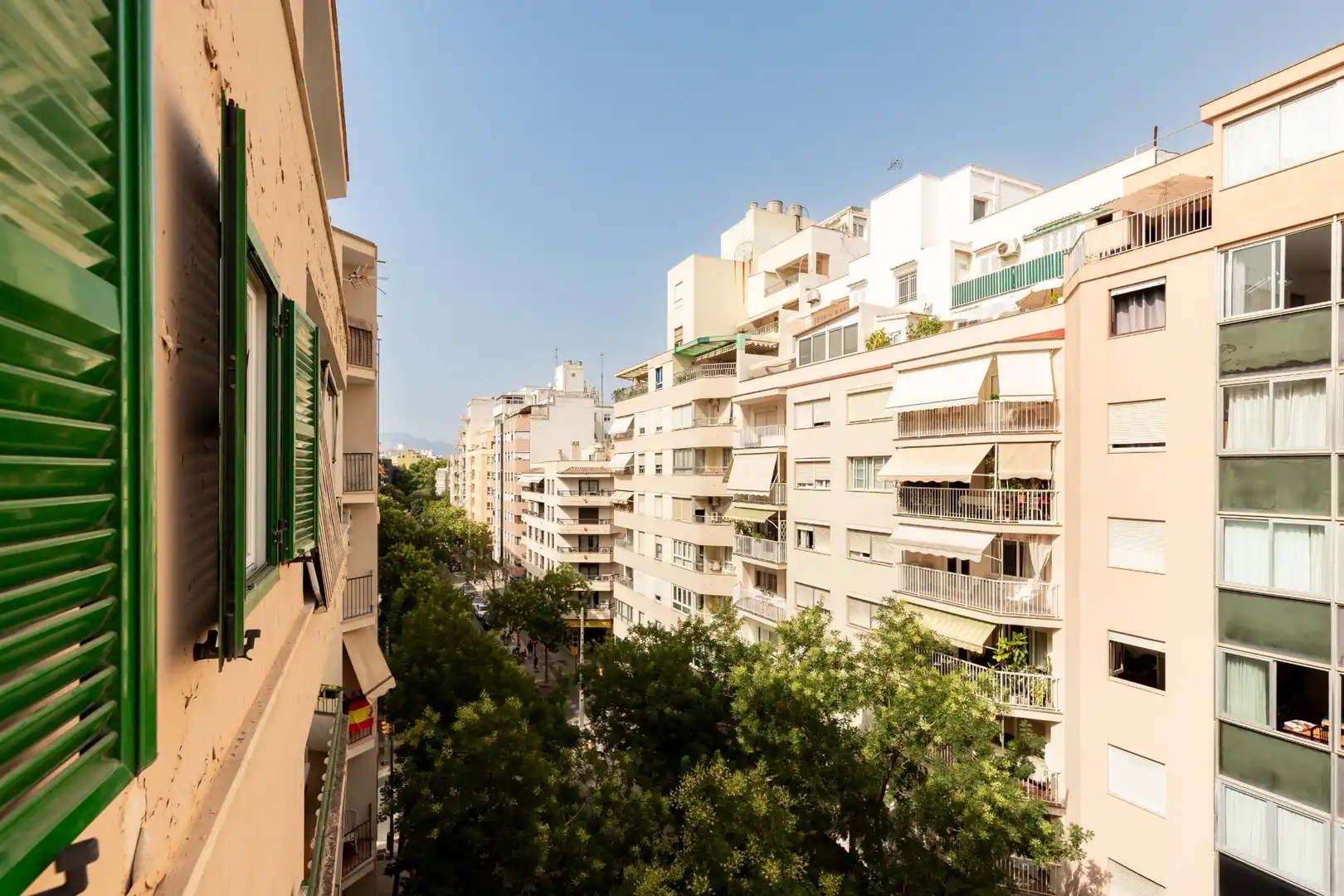 Vista exterior de Apartamento en venta en  Palma de Mallorca con Aire acondicionado, Calefacción y Amueblado