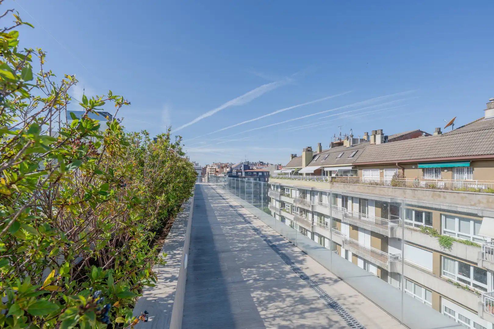 Terrace of Flat for sale in Girona  with Air Conditioner, Heating and Parquet flooring