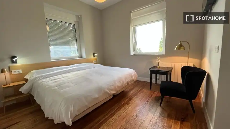 Habitación de Piso para compartir en Donostia - San Sebastián  con Aire acondicionado, Calefacción y Amueblado