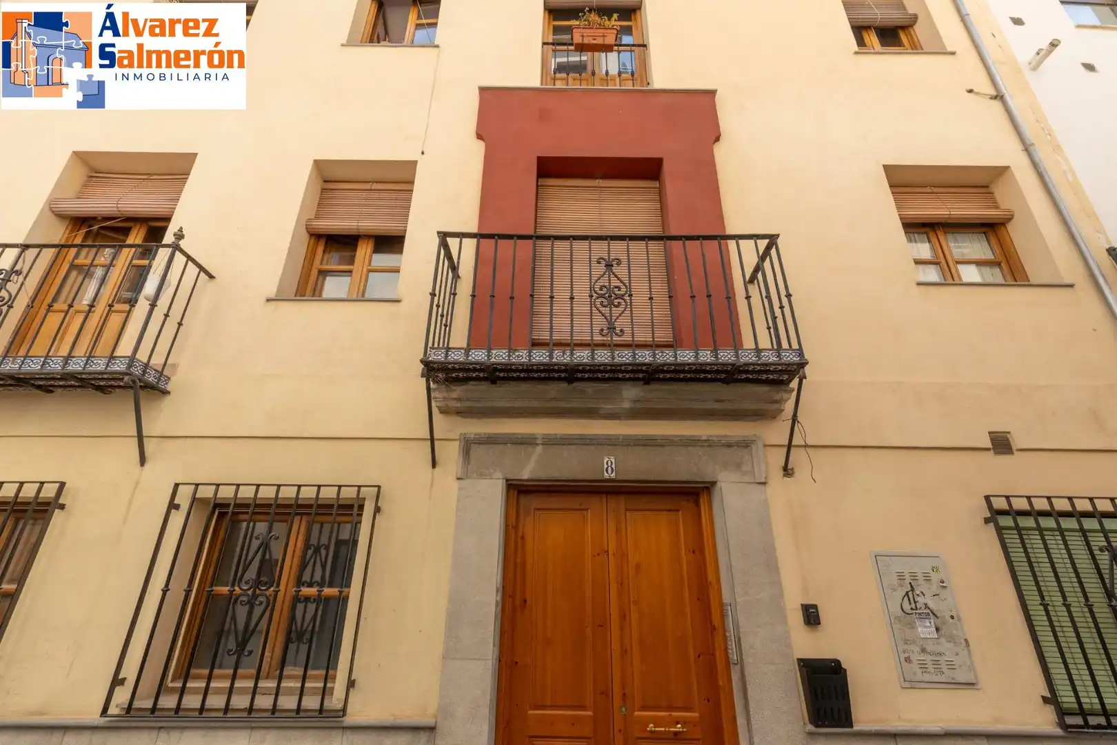 Exterior view of Flat for sale in Granada  with Air Conditioner