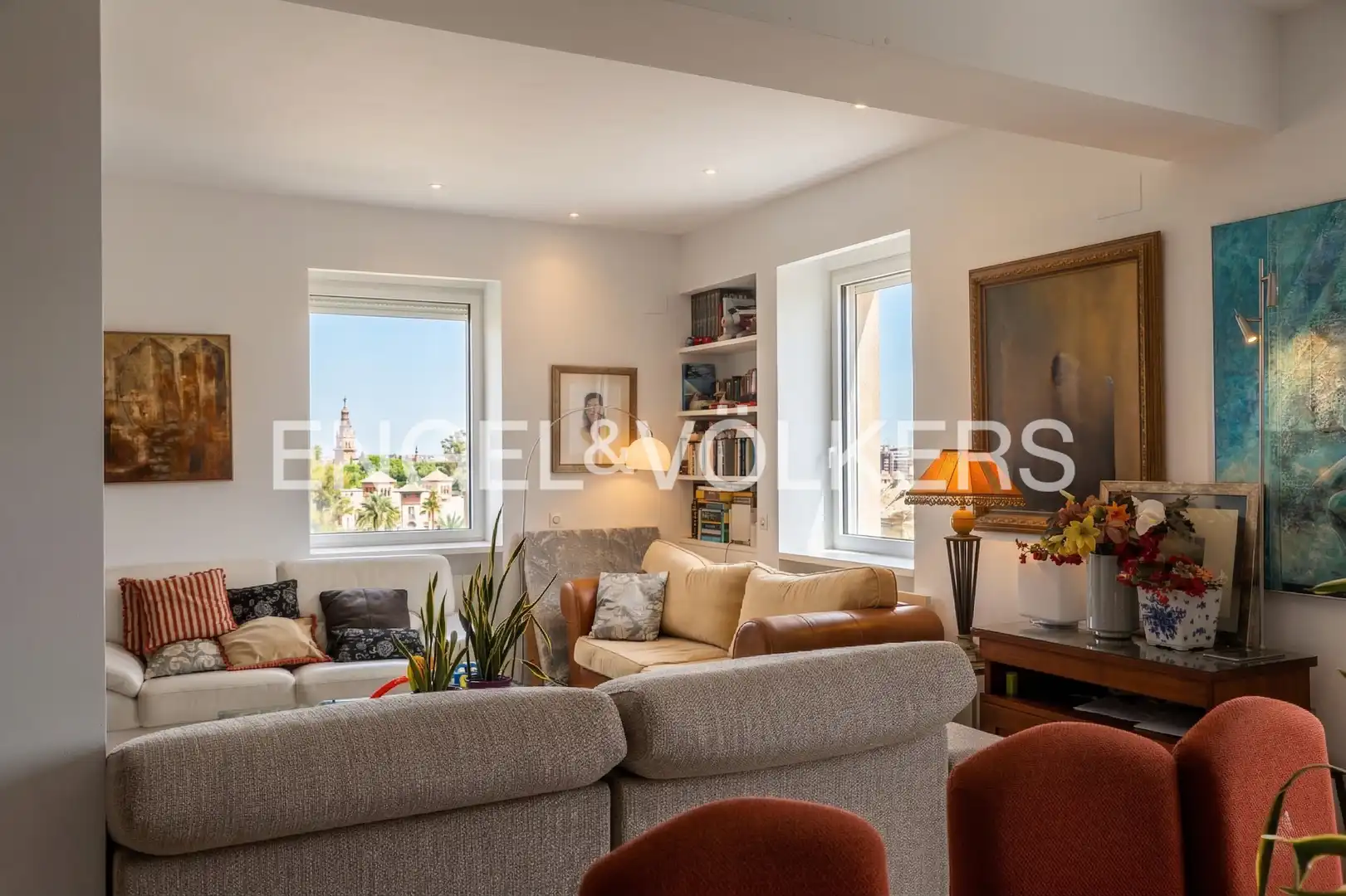 Sala de estar de Piso en venta en Sevilla con Calefacción