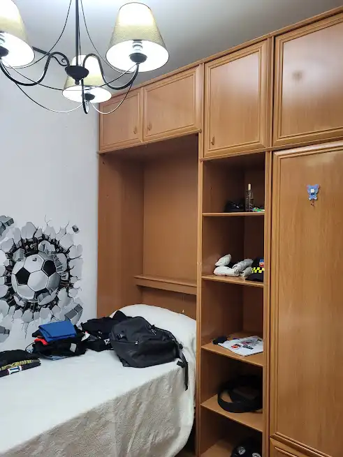 Bedroom of Flat for rent in Linares  with Air Conditioner, Heating and Furnished