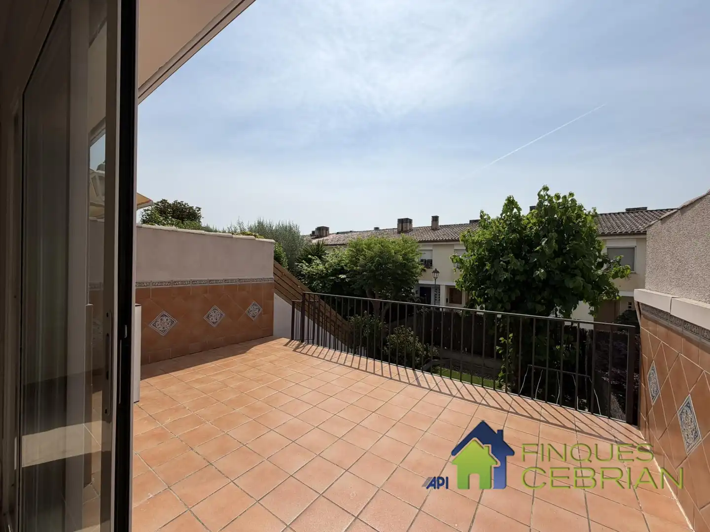 Terraza de Casa adosada de alquiler en Alella con Calefacción, Jardín privado y Terraza