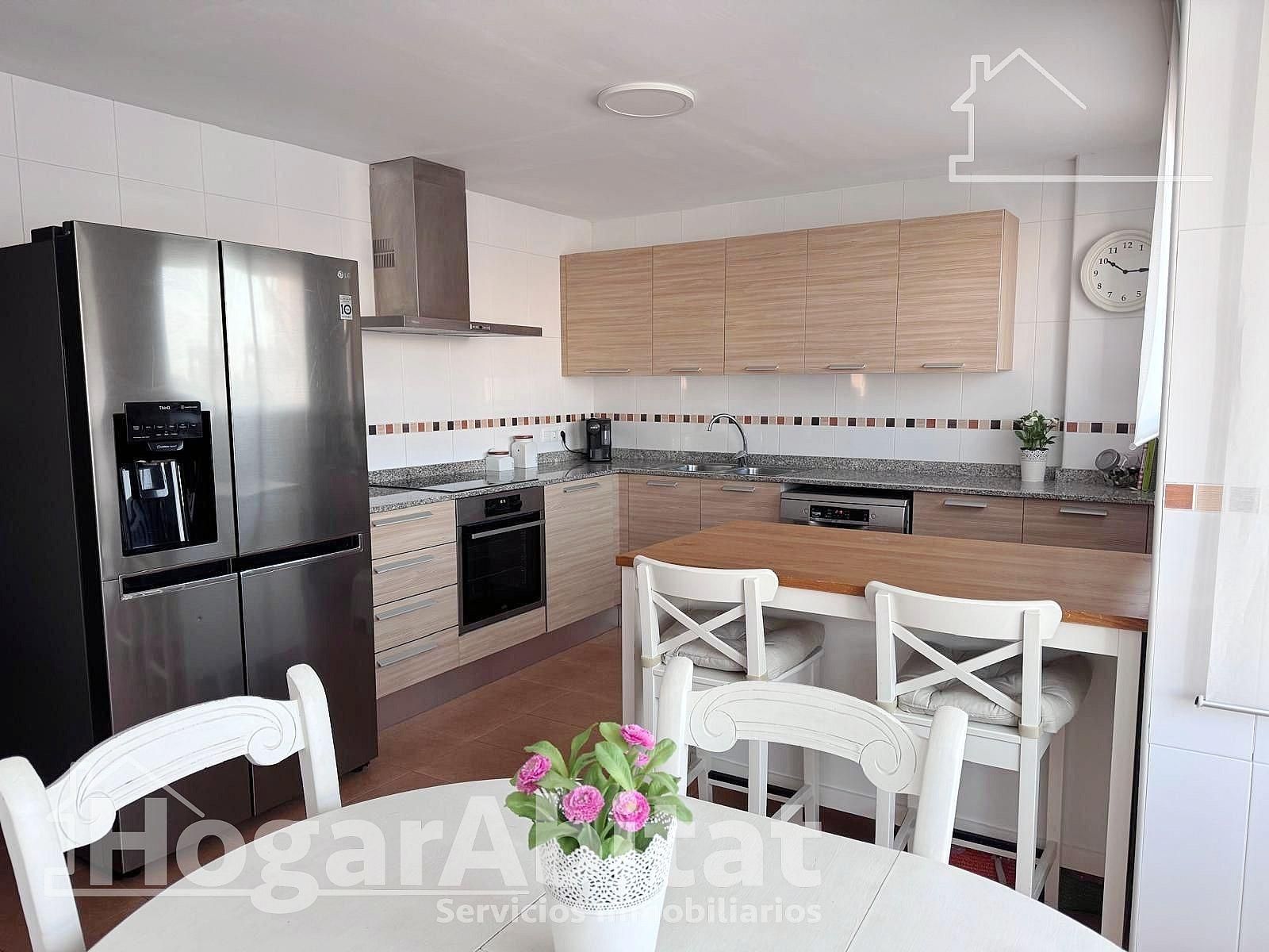 Kitchen of Attic for sale in Vila-real  with Air Conditioner and Terrace