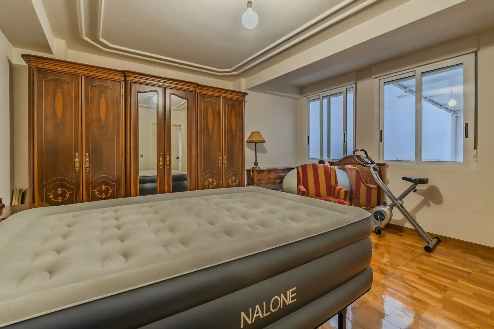 Schlafzimmer von Maisonette zum Verkauf in Guardamar del Segura mit Klimaanlage, Heizung und Möbliert
