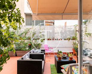 Terrace of Flat to rent in  Barcelona Capital  with Air Conditioner and Terrace