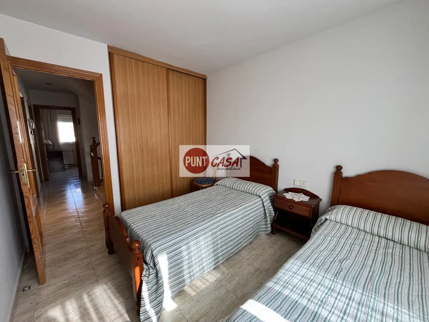 Dormitori de Casa adosada en venda en Benavent de Segrià amb Aire condicionat, Calefacció i Jardí privat