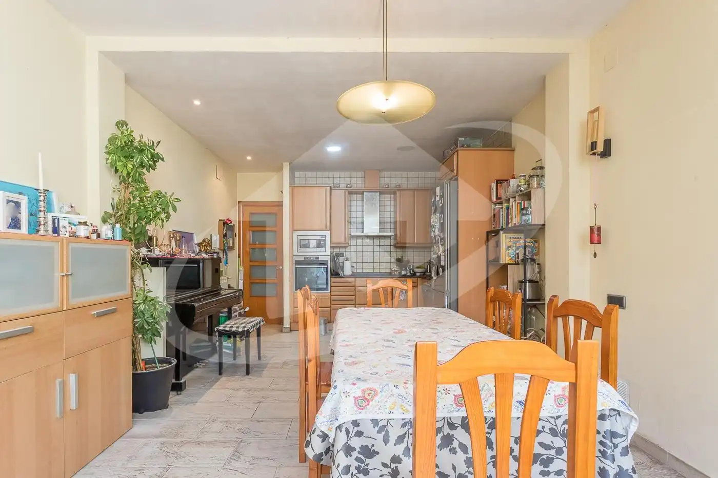 Küche von Haus oder Chalet zum Verkauf in Sabadell mit Klimaanlage, Privatgarten und Terrasse