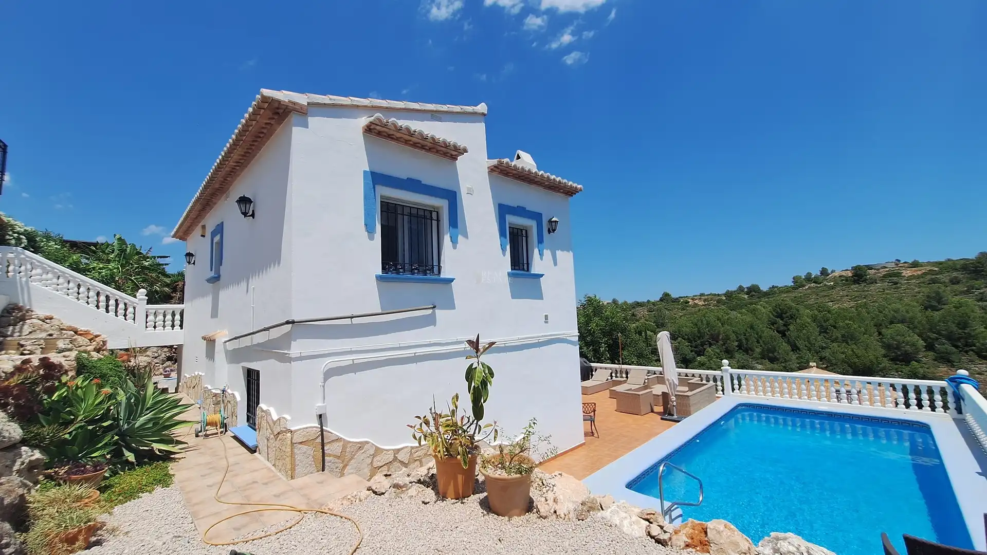 Exterior view of Houses for sale in El Ràfol d'Almúnia  with Air Conditioner, Heating and Terrace