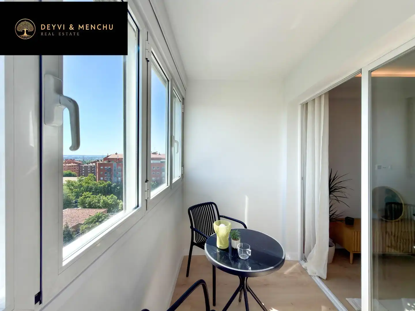Terrasse von Wohnung zum Verkauf in Madrid mit Klimaanlage, Heizung und Möbliert