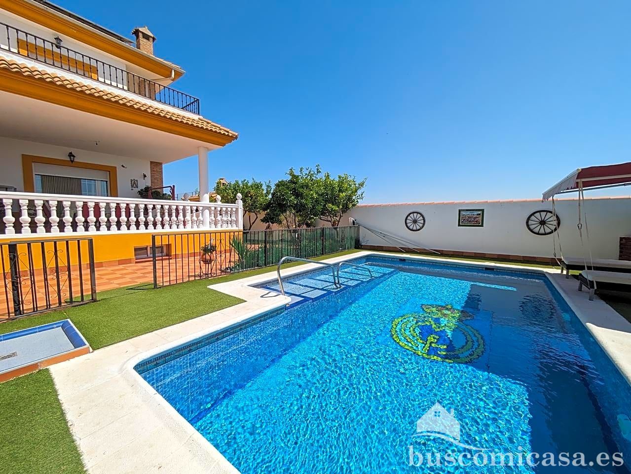 Swimming pool of House or chalet for sale in La Carolina  with Air Conditioner, Heating and Private garden