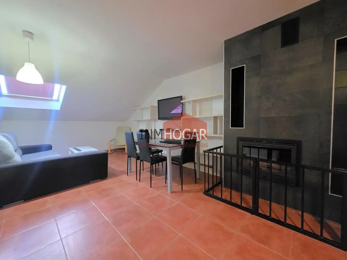 Sala de estar de Casa adosada en venta en Hervencias Altas - El Pinar