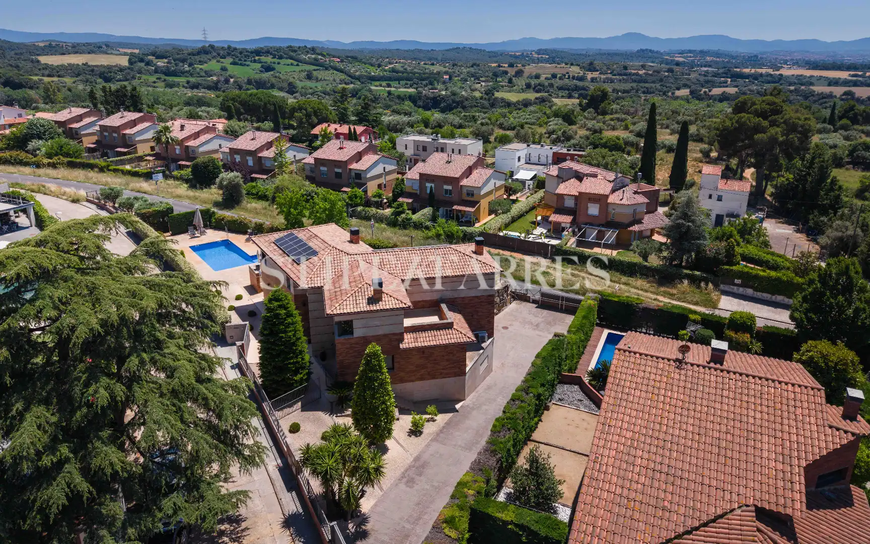 Vista exterior de Casa o chalet en venta en La Garriga con Aire acondicionado, Calefacción y Jardín privado