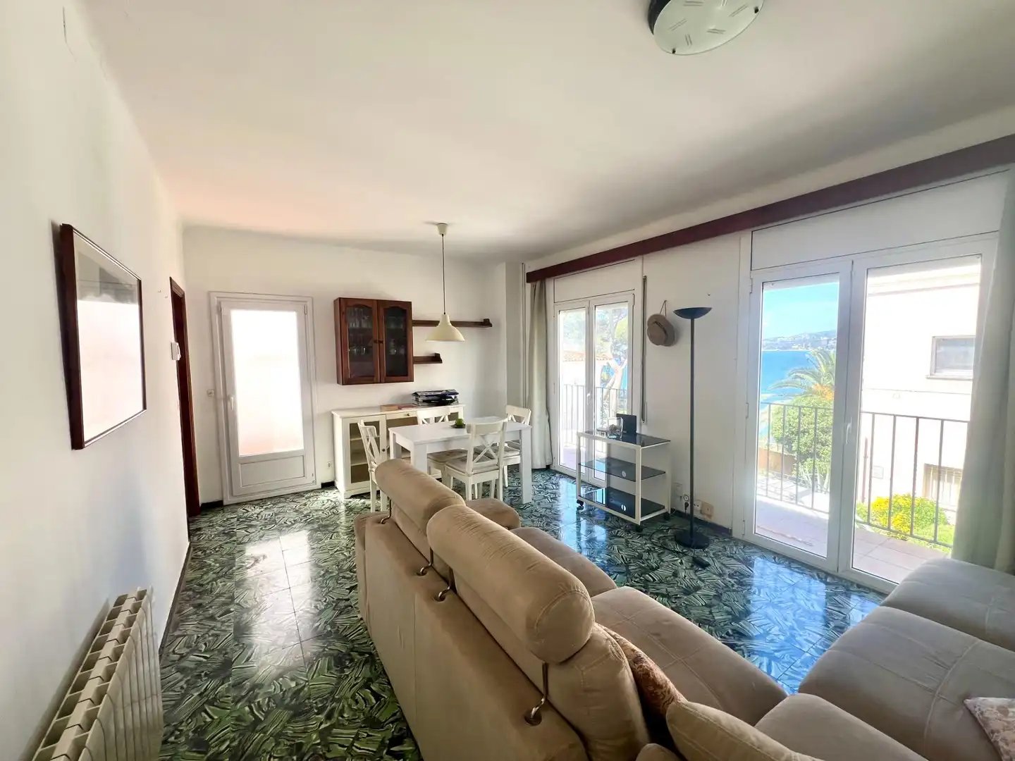 Living room of Flat for sale in Palamós  with Heating, Terrace and Storage room