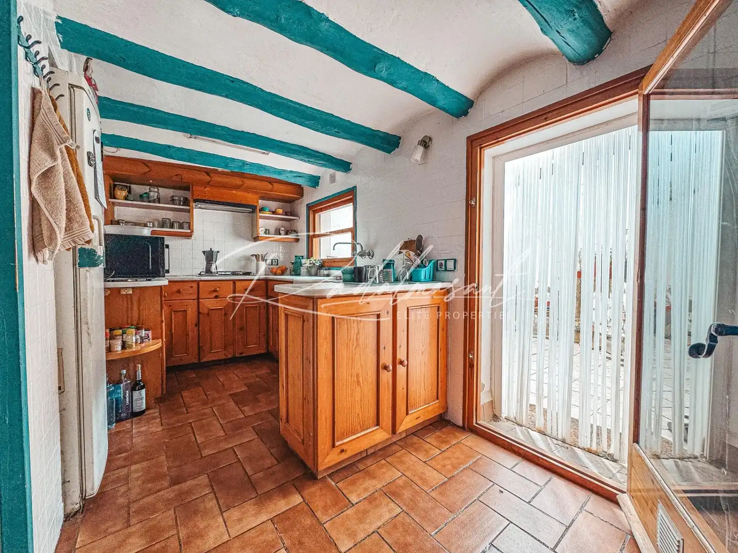 Cuina de Casa o xalet en venda en El Pla de Santa Maria amb Calefacció i Terrassa